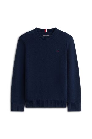 Tommy Hilfiger Sweater Lamswol C1G Dark Night Navy