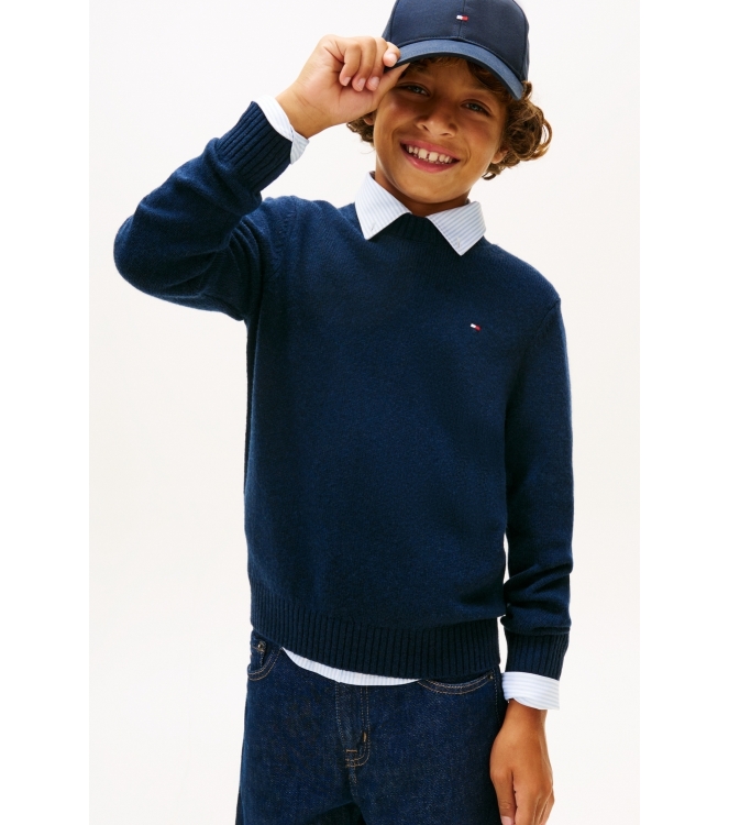 Tommy Hilfiger truien C1G Dark Night Navy KB0KB10348