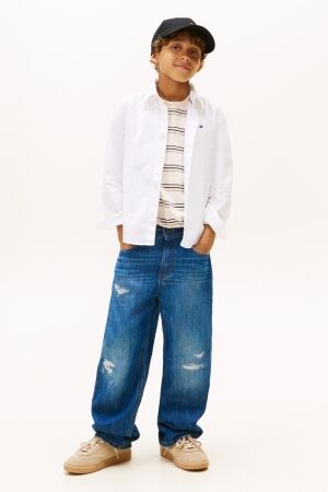 Tommy Hilfiger overhemden YBR White KB0KB10192