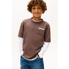 Tommy Hilfiger shirts GW1 Black Walnut KB0KB10053