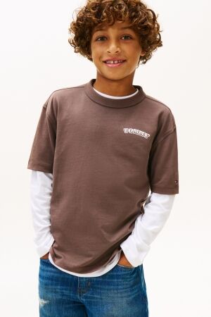 Tommy Hilfiger shirts GW1 Black Walnut KB0KB10053