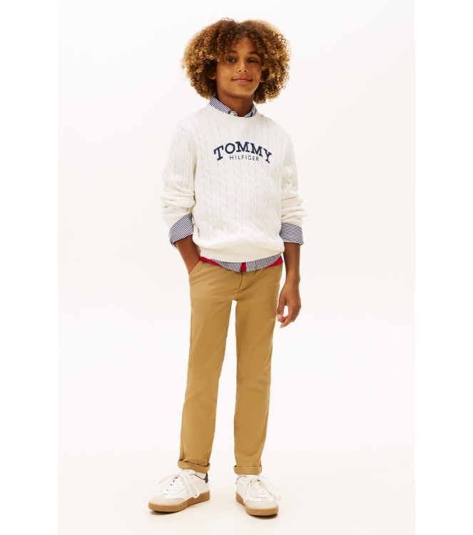 Tommy Hilfiger broeken AEN Dark Dune KB0KB09638