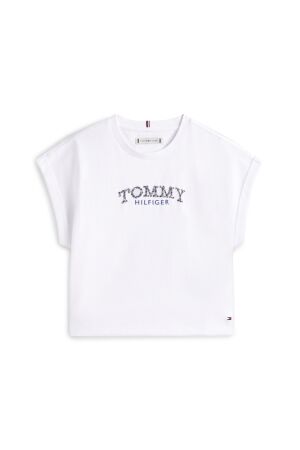 Tommy Hilfiger T-shirt Tommy Puff Flower YBR White