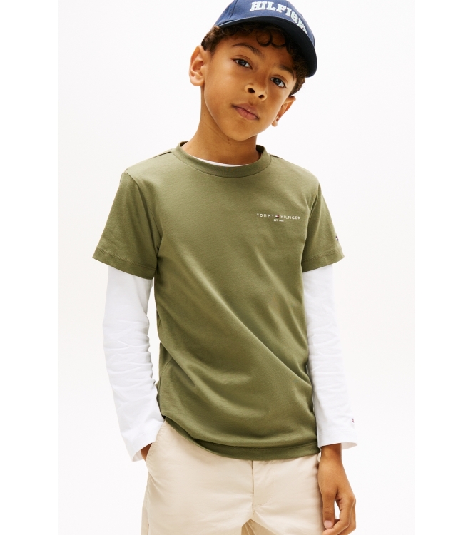 Tommy Hilfiger shirts Battle Green KS0KS00661