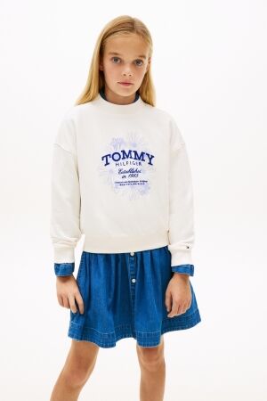 Tommy Hilfiger truien YBH Ancient White KG0KG08992