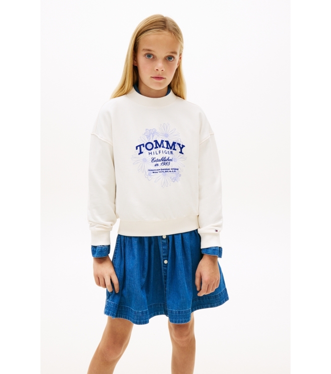 Tommy Hilfiger truien YBH Ancient White KG0KG08992