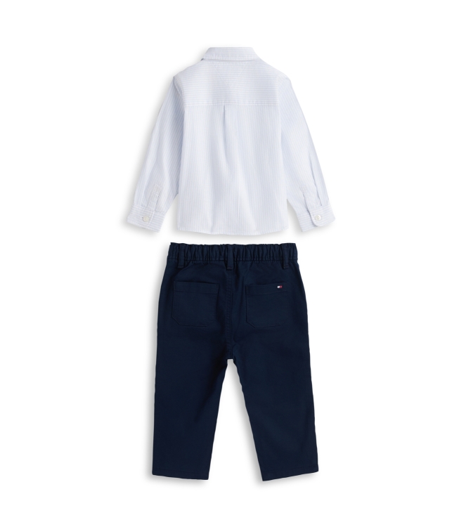 Tommy Hilfiger overhemden C1G Dark Night Navy KN0KN02206