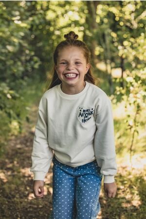 Looxs Little truien & vesten 021 Milk 2601-7307-021