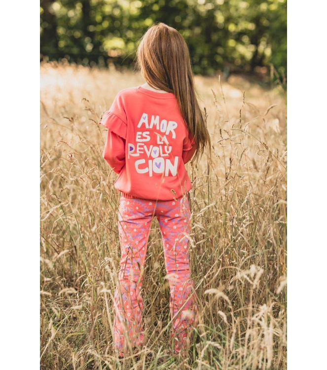 Looxs Little truien & vesten 226 Coral 2601-7308-226