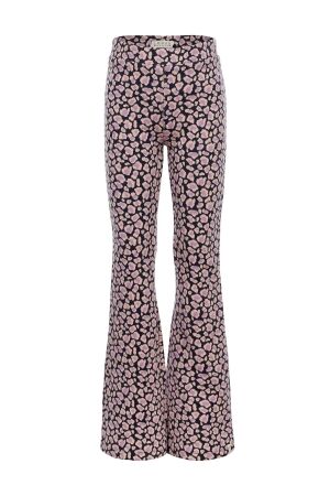 Looxs Little Jacquard Broek 897 Blue leopard