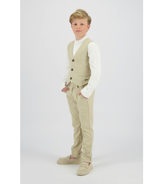 Vingino colberts & gilets 080 Overcast white CR26KB400063