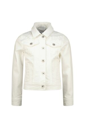 Vingino Taylin Lace Spijkerjack 175 White Denim