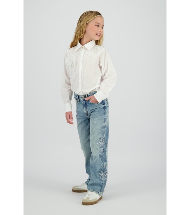 Vingino blouses 001 Real White CR26KG220016