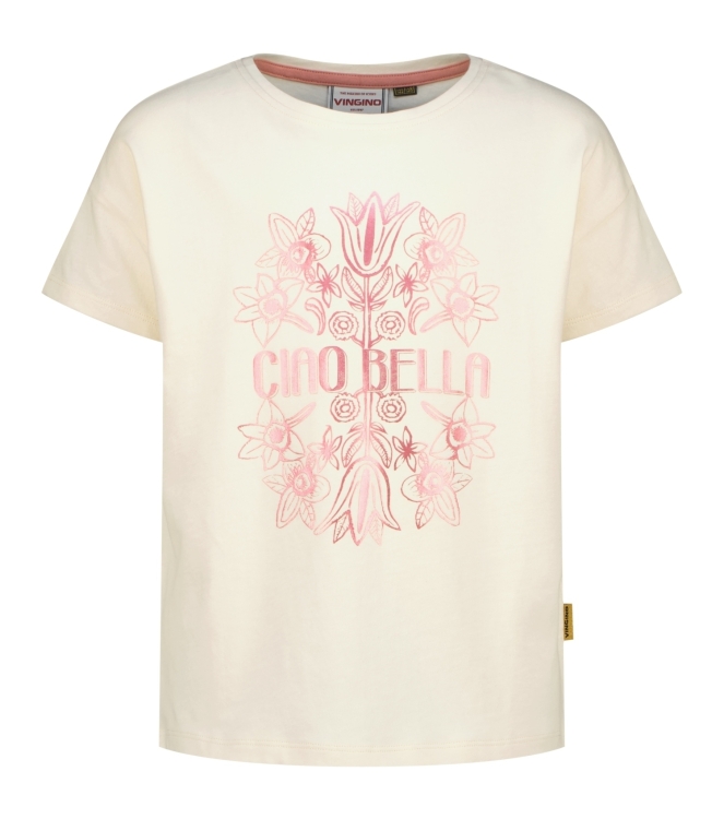 Vingino shirts 041 Macroon white CR26KG300012