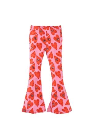 Z8 Sille flared broek Sorbet pink/AOP