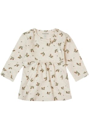 Noppies Norton Jurk P611 Oatmeal Melange