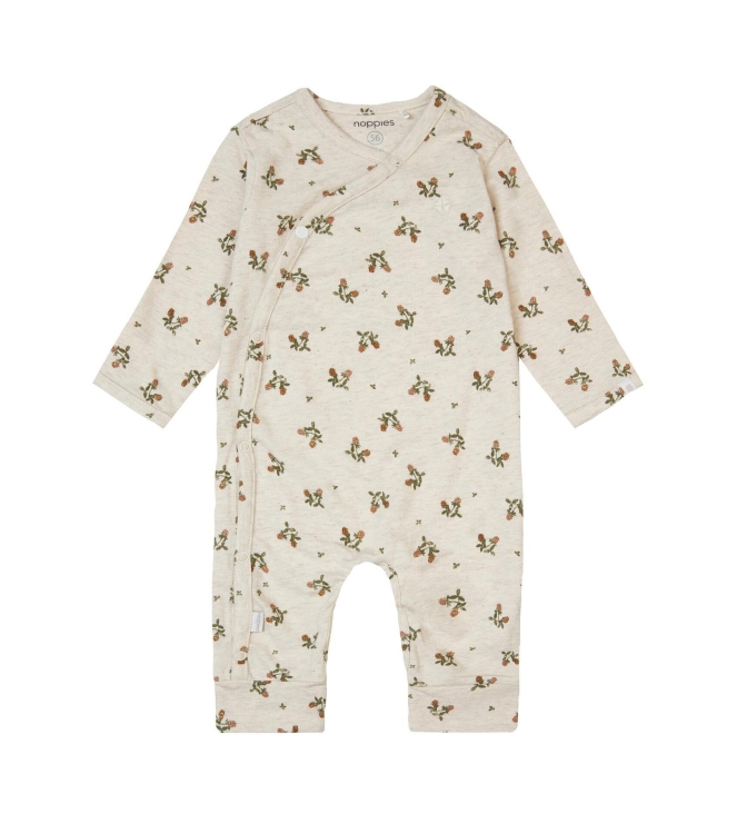 Noppies boxpakjes & rompers P611 Oatmeal Melange 24N1111