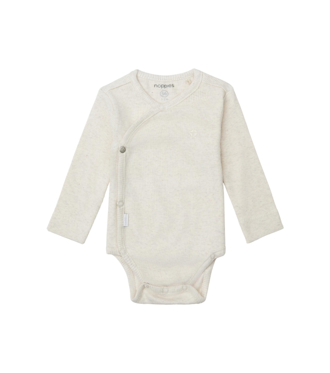 Noppies boxpakjes & rompers P611 Oatmeal Melange 34N4112