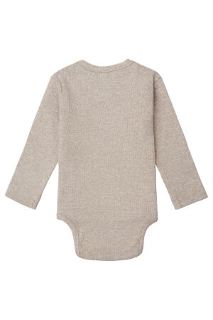 Noppies boxpakjes & rompers P757 Taupe Melange 34N4112