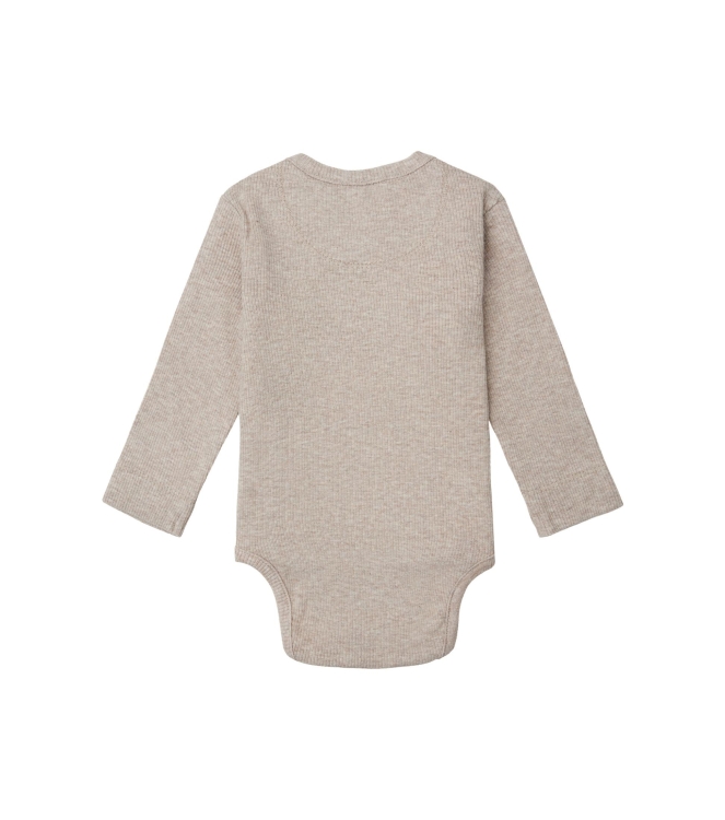 Noppies boxpakjes & rompers P757 Taupe Melange 34N4112