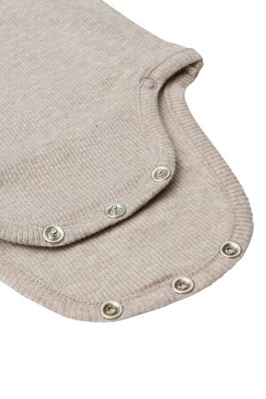 Noppies boxpakjes & rompers P757 Taupe Melange 34N4112