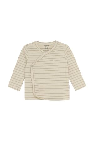 Noppies Nour Overslag shirt N333 Stripe pattern Off white
