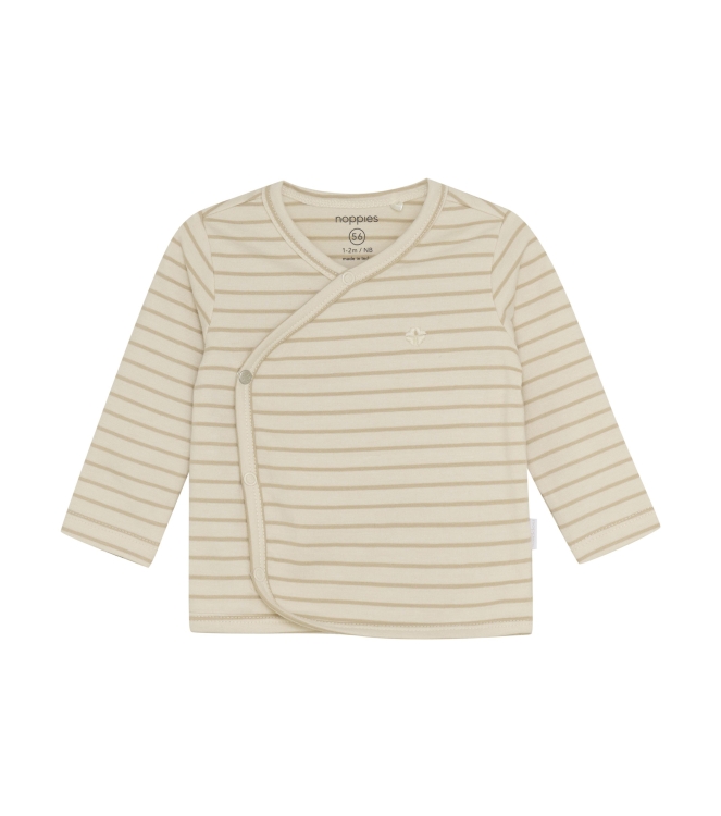 Noppies boxpakjes & rompers N333 Stripe pattern Off white 54N0010