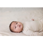 Noppies rompers N333 Stripe pattern Off white 54N0010