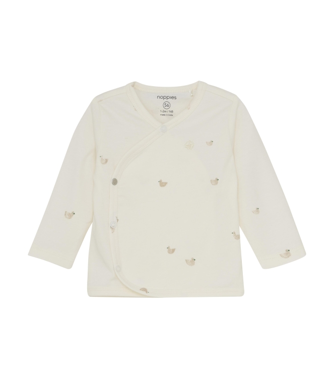 Noppies boxpakjes & rompers N318 Animals pattern Off white 54N0010