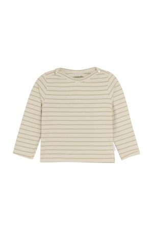 Noppies Nev T-shirt N333 Stripe pattern Off white