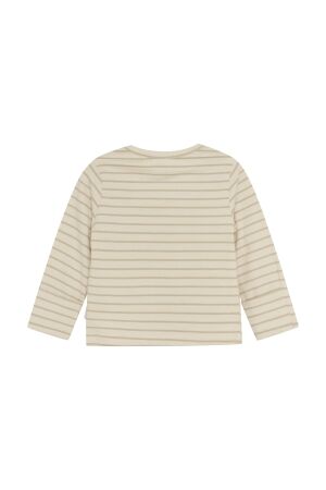 Noppies shirts N333 Stripe pattern Off white 54N0013