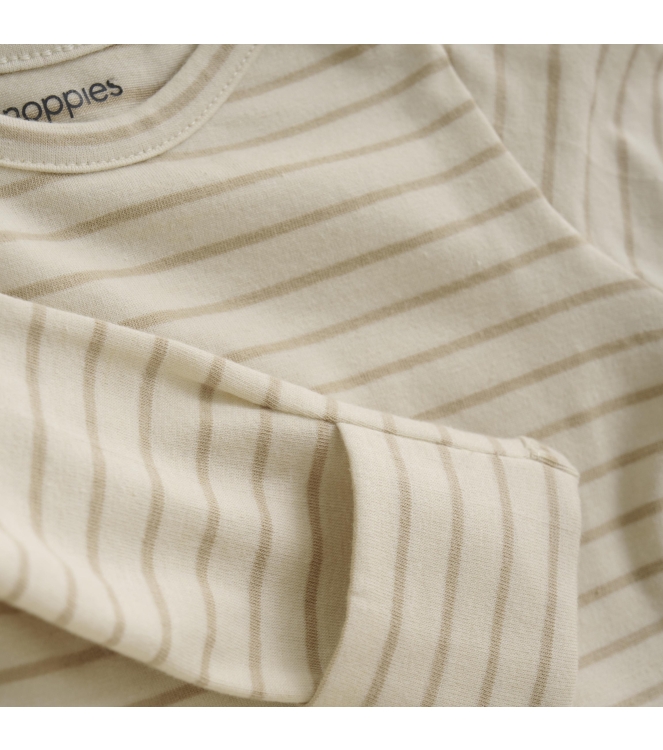 Noppies shirts N333 Stripe pattern Off white 54N0013