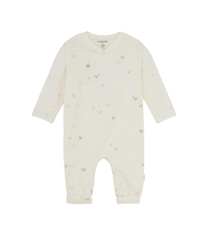Noppies boxpakjes & rompers N318 Animals pattern Off white 54N1110