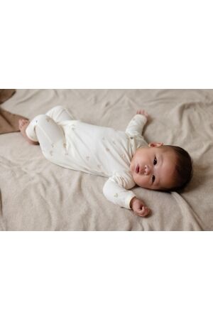 Noppies boxpakjes & rompers N318 Animals pattern Off white 54N1110