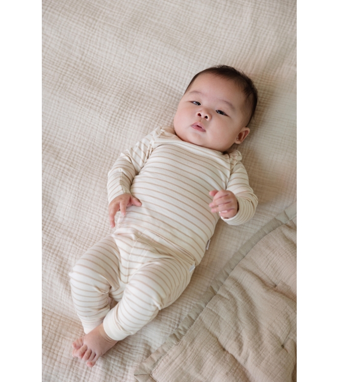 Noppies broeken N333 Stripe pattern Off white 54N1111
