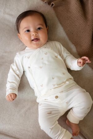 Noppies broeken N318 Animals pattern Off white 54N1111