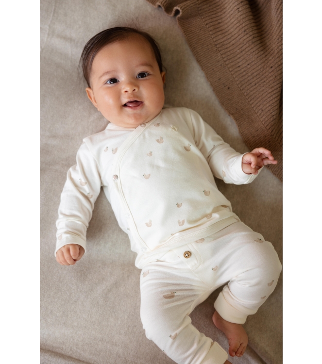 Noppies broeken N318 Animals pattern Off white 54N1111