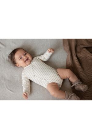 Noppies boxpakjes & rompers N333 Stripe pattern Off white 54N4110