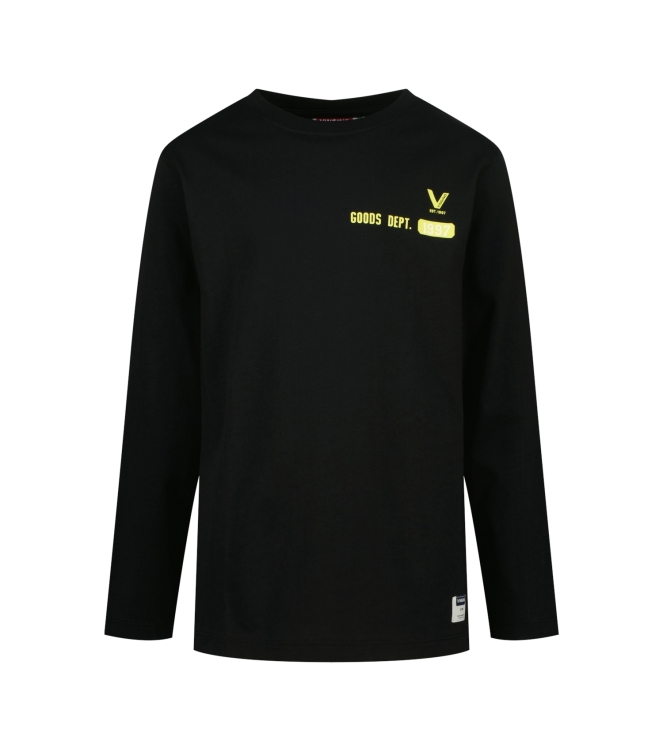 Vingino shirts 944 Deep Black WO25KB300040