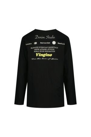 Vingino shirts 944 Deep Black WO25KB300040