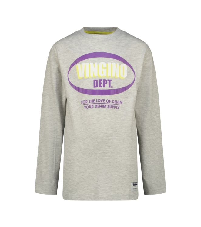 Vingino shirts 910 Grey Mele WO25KB300042