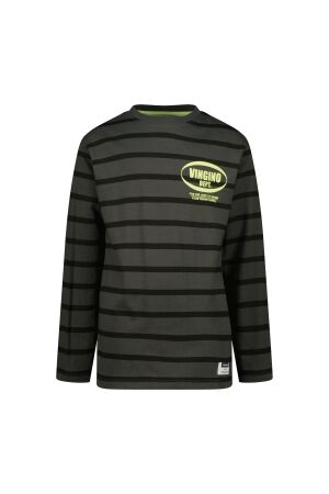Vingino shirts 944 Deep Black WO25KB300043