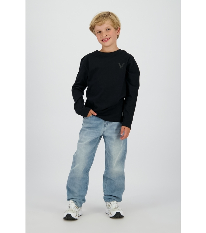 Vingino shirts 944 Deep Black WO25KB300070