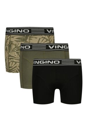Vingino Boxershort  Graphic 3-pack 200 Army Green