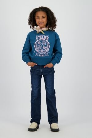 Vingino truien & vesten 1590 Petrol blue WO25KG300015