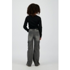 Vingino blouses 944 Deep Black WO25KG360011