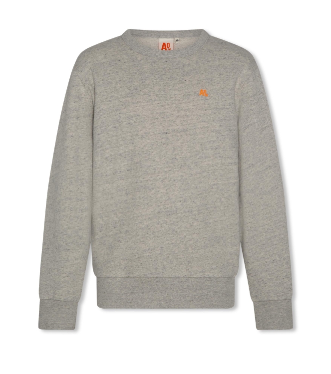 AO76 truien 000908 - grey melange 126-2100-321c