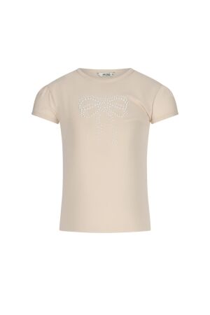 Le Chic Nommy T-shirt Pearly Bow 403 Sands of Time