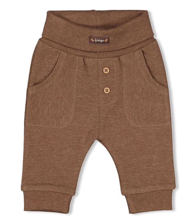 Feetje broeken 415 Bruin melange 52202232