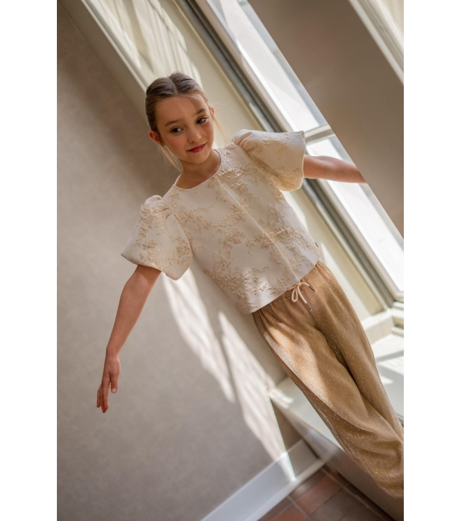 Like Flo broeken 556 Soft gold F511-5604